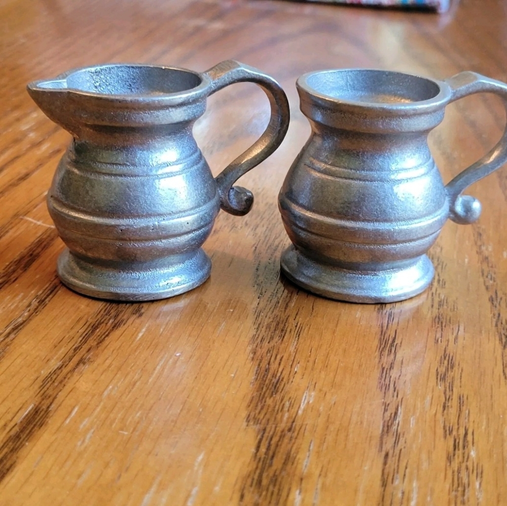 Vintage Wilton RWP Sugar & Creamer Set Tavern Miniature Service Servewar…